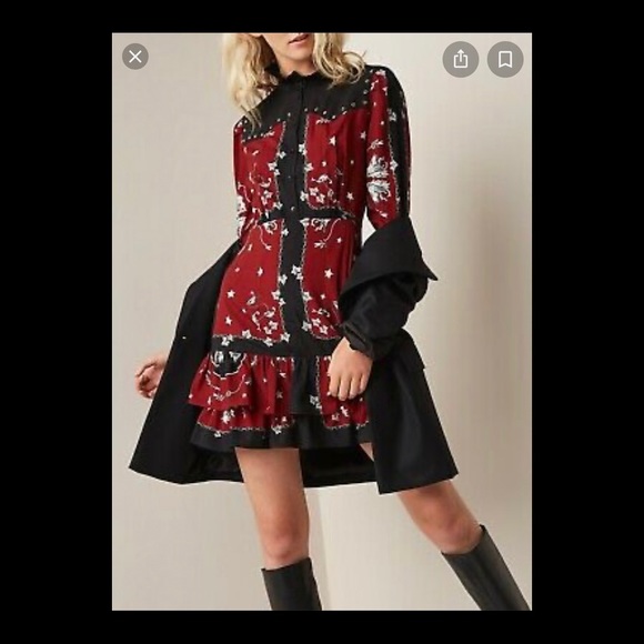 Sandro Dresses & Skirts - Sandro “Winter Berkeley Lucila A-Line Shirt Dress”